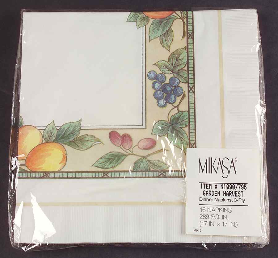 Garden Harvest Package of Paper Dinner Napkins by Mikasa-1