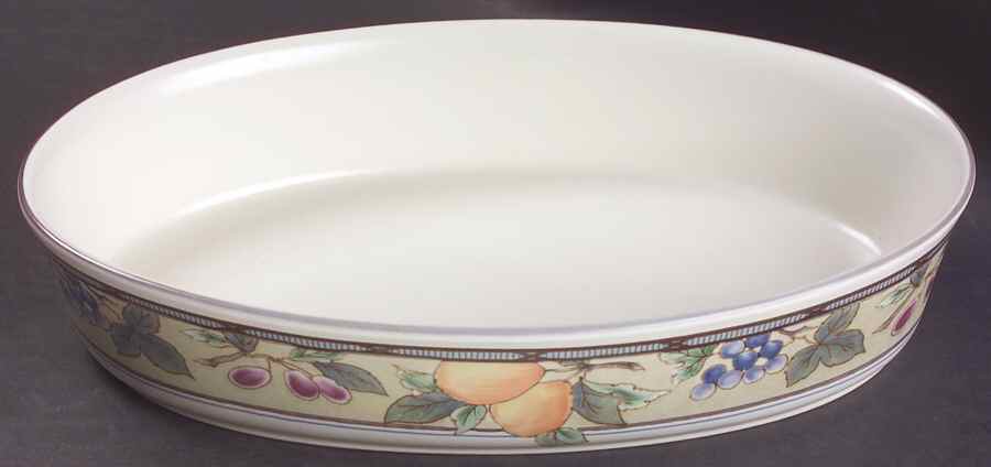 Garden Harvest 10" Oval Baker by Mikasa-1