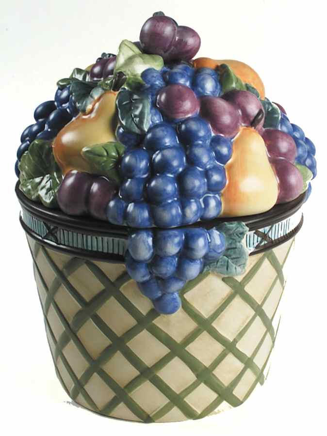 Garden Harvest Figural Cookie Jar & Lid by Mikasa-1