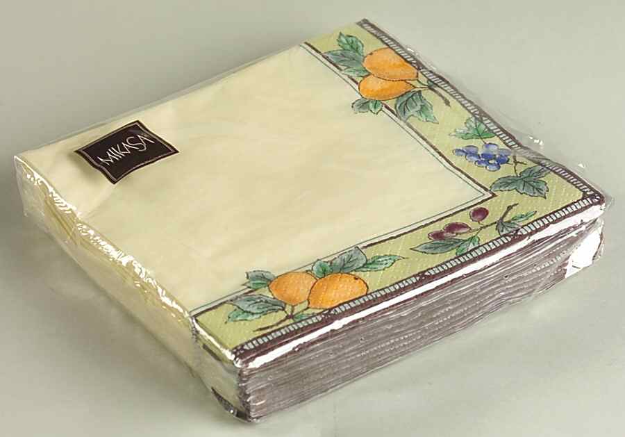 Garden Harvest Package of Paper Cocktail Napkins by Mikasa-1