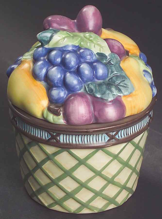 Garden Harvest Sculpted Sugar Bowl & Lid by Mikasa-1