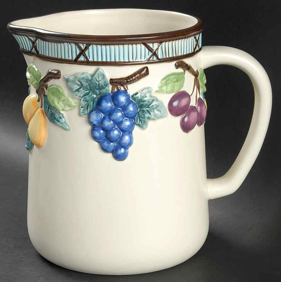 Garden Harvest 64 Oz Sculpted Pitcher by Mikasa-1