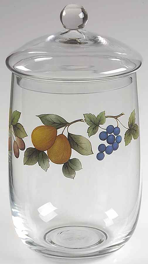 Garden Harvest 7" Glassware Storage Jar & Lid by Mikasa-1