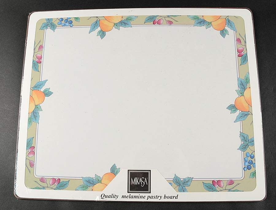 Garden Harvest Melamine Pastry Board by Mikasa-1