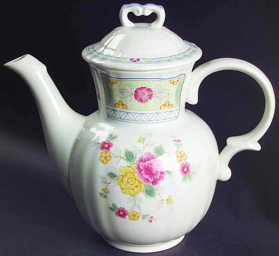 Garden Isle Coffee Pot & Lid by Mikasa-1