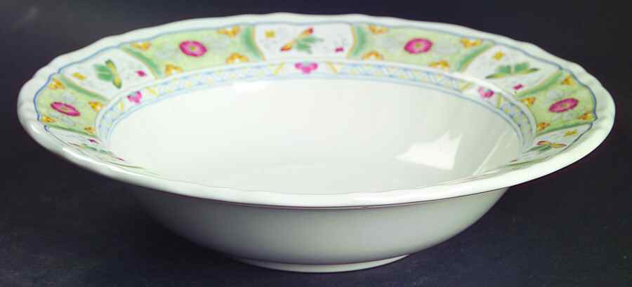 Garden Isle Rim Fruit/Dessert (Sauce) Bowl by Mikasa-1