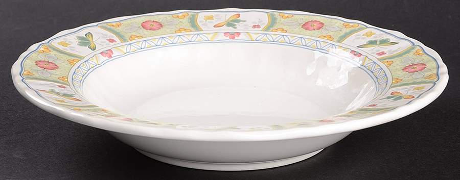 Garden Isle Large Rim Soup Bowl by Mikasa-1