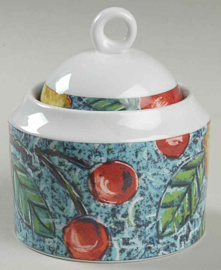 Garden Jewels Sugar Bowl & Lid by Mikasa-1