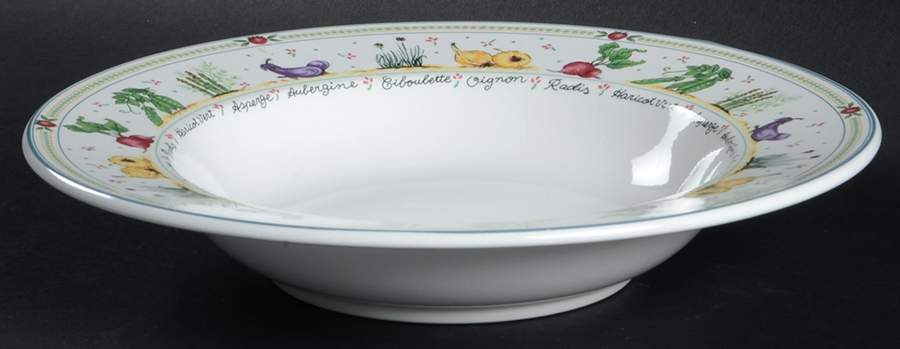 Garden Lane Large Rim Soup Bowl by Mikasa-1