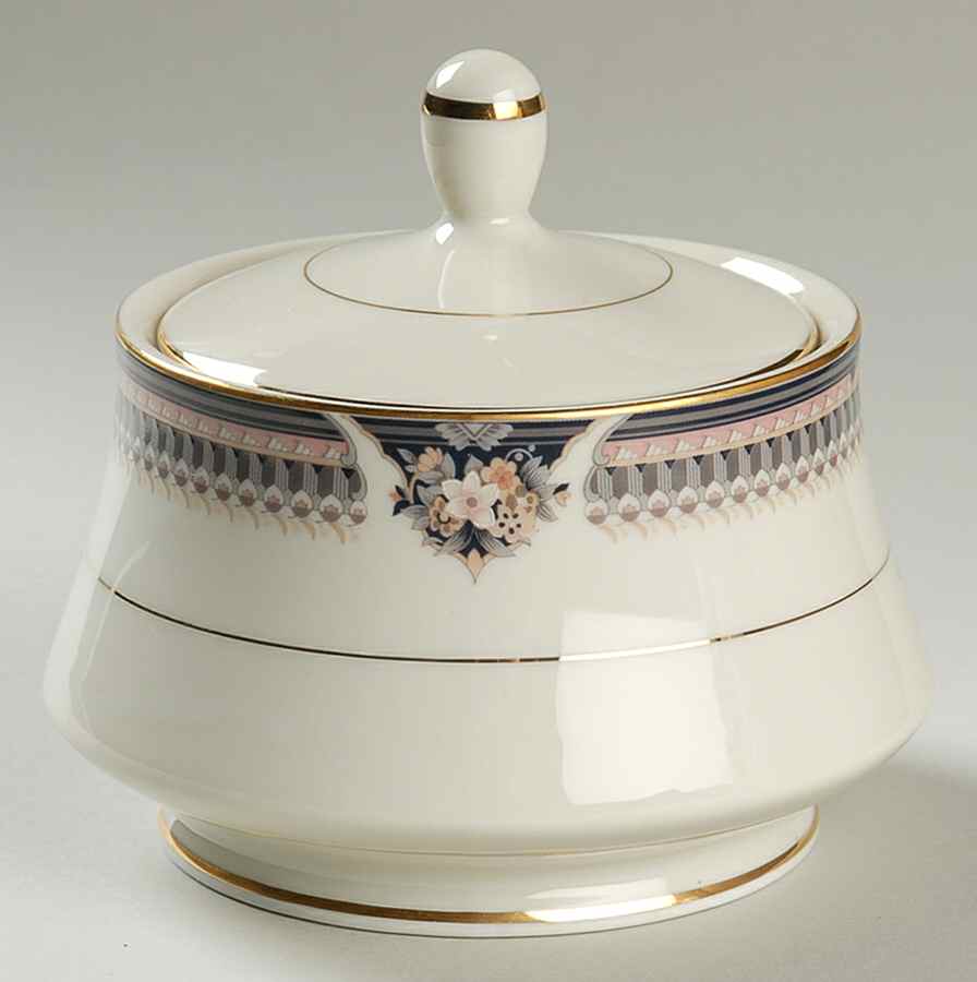Gallia Sugar Bowl & Lid by Mikasa-1