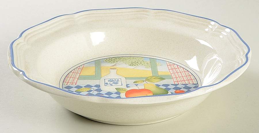 Garden Party Rim Soup Bowl by Mikasa-1