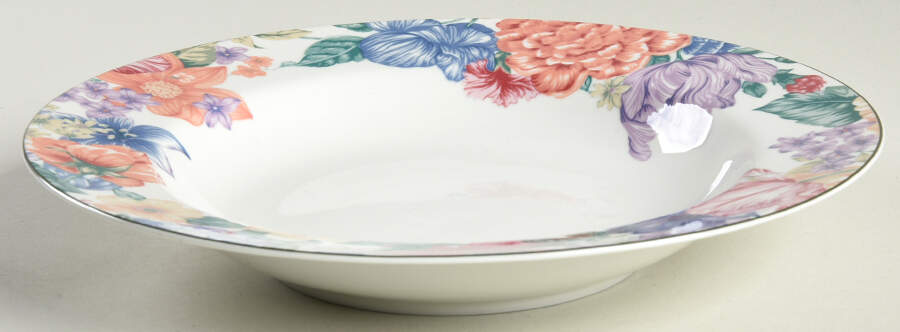 Garden Path Rim Soup Bowl by Mikasa-1