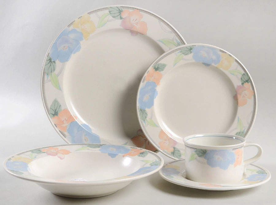 Garden Poetry 5 Piece Place Setting by Mikasa-1