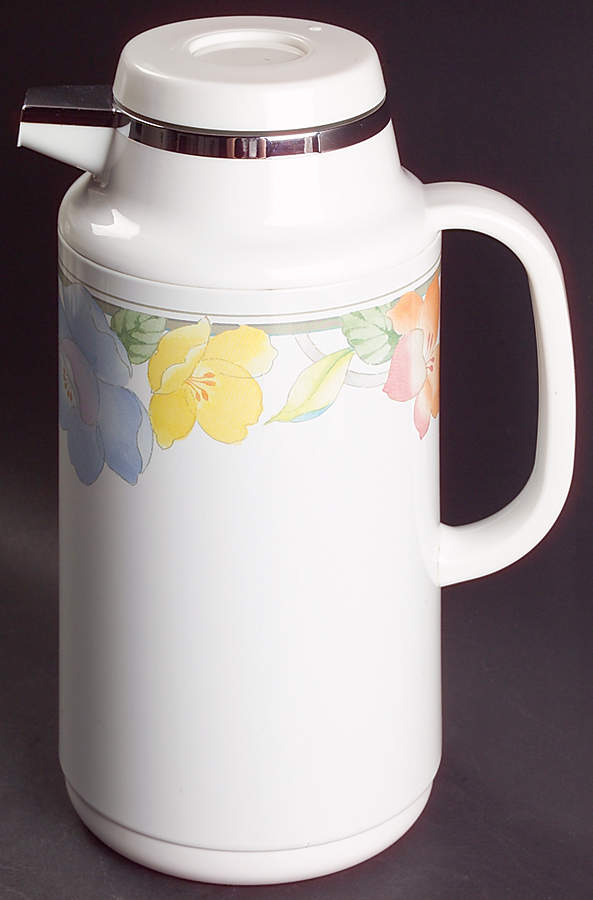 Garden Poetry Plastic Thermos/Carafe & Lid by Mikasa-1