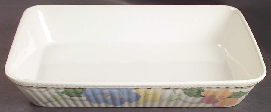 Garden Poetry 12" Rectangular Baker by Mikasa-1