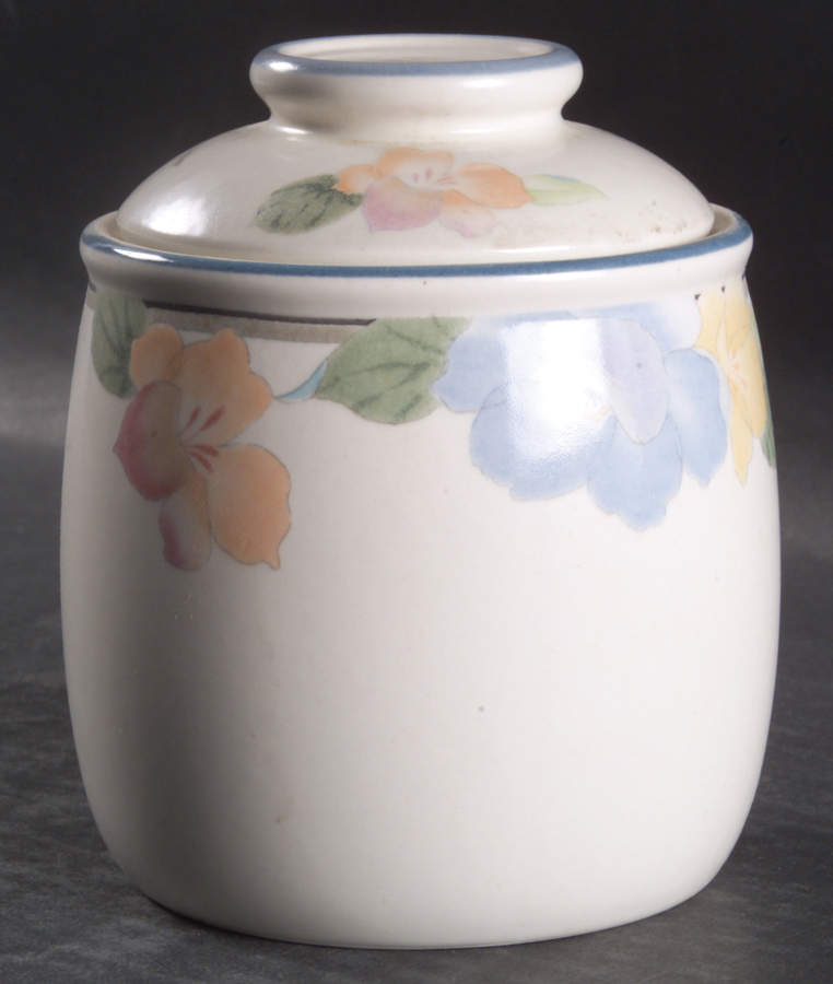 Garden Poetry Medium Canister & Lid by Mikasa-1