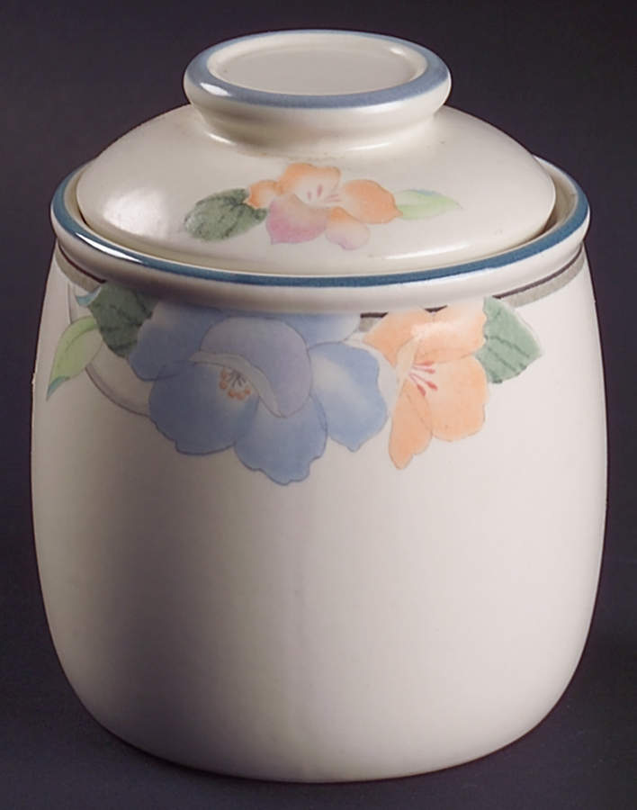 Garden Poetry Small Canister & Lid by Mikasa-1