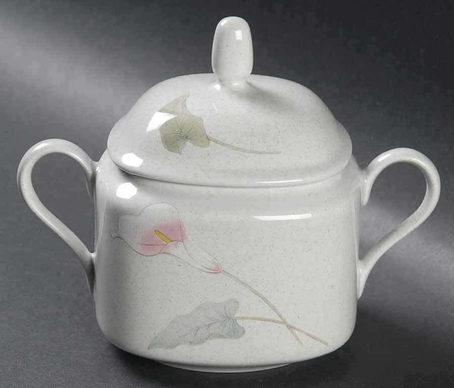 Gardenside Sugar Bowl & Lid by Mikasa-1