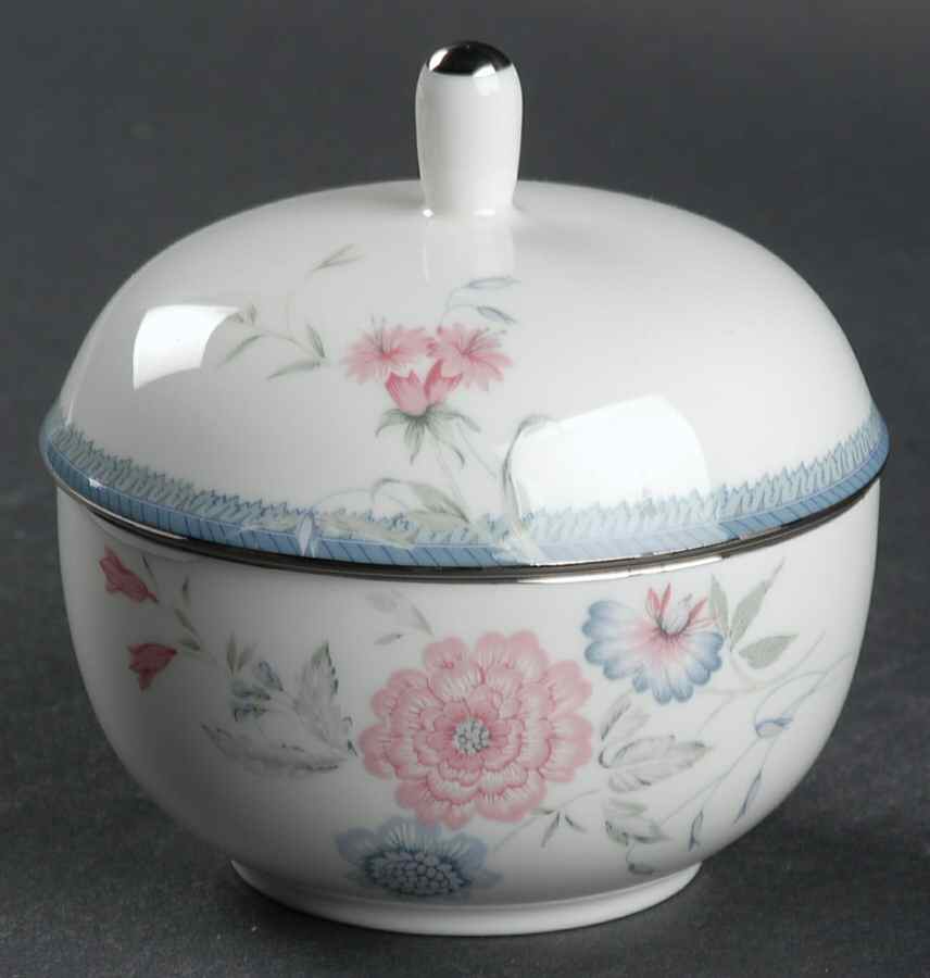 Gardenview Sugar Bowl & Lid by Mikasa-1