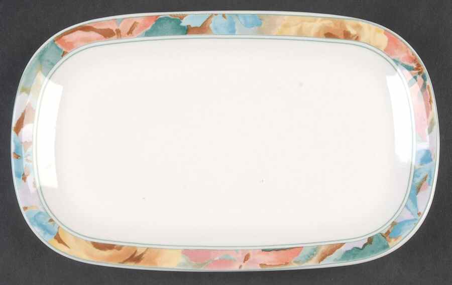 Garden Rhapsody Relish/Butter Tray by Mikasa-1