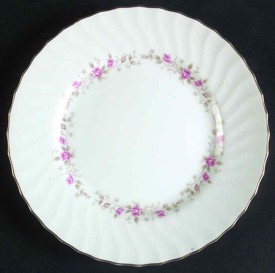 Garland Rose Salad Plate by Mikasa-1