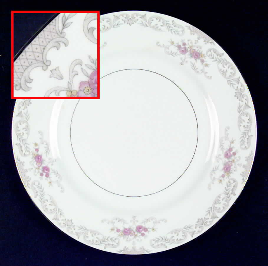 Galewood Dinner Plate by Mikasa-1