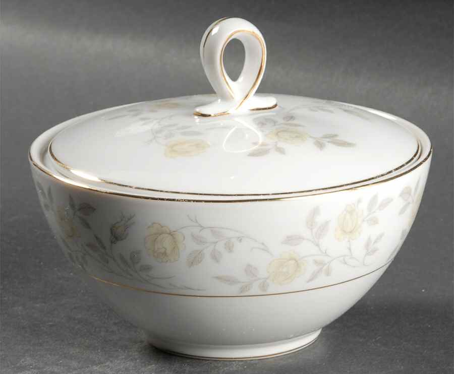 Gaye Sugar Bowl & Lid by Mikasa-1