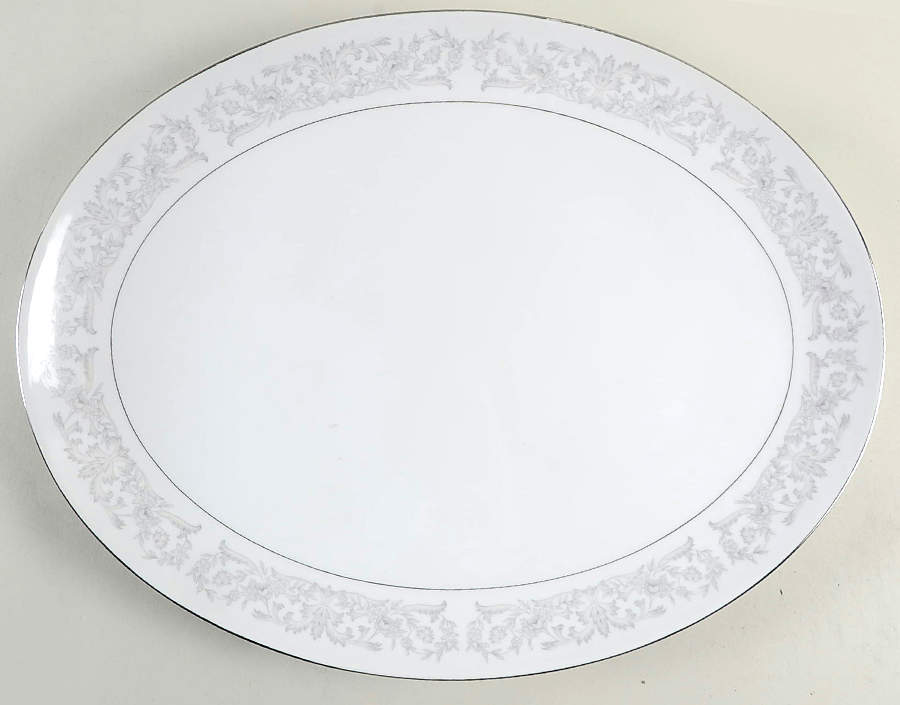 Gaynor 16" Oval Serving Platter by Mikasa-1
