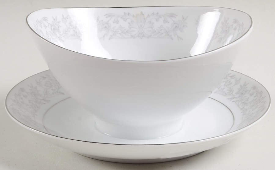 Gaynor Gravy Boat with Attached Underplate by Mikasa-1