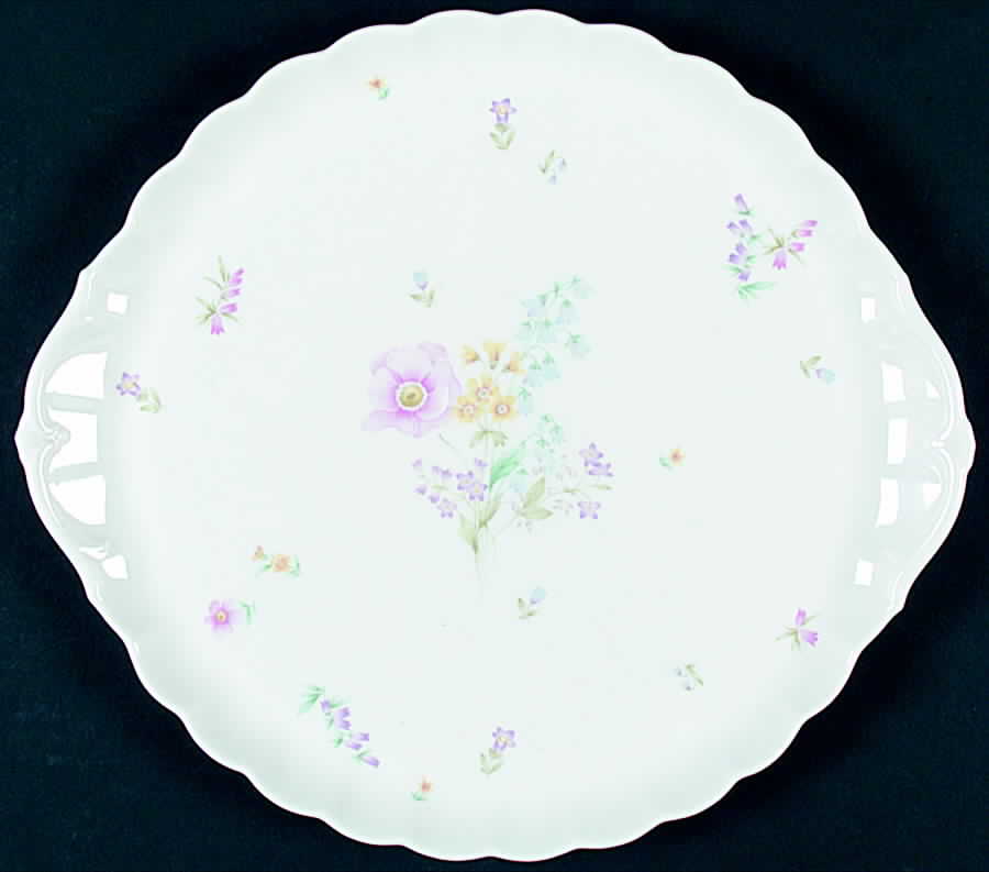 Gentle Breeze Handled Cake Plate by Mikasa-1