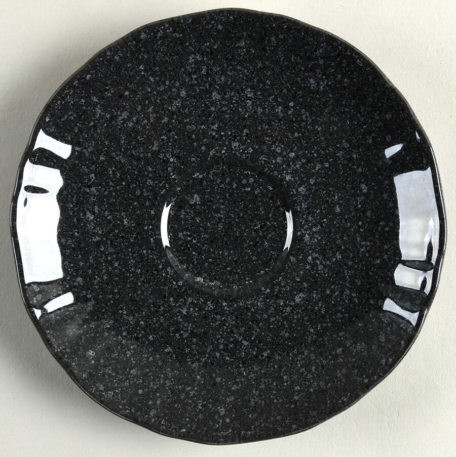 Gemtone Black Saucer by Mikasa-1