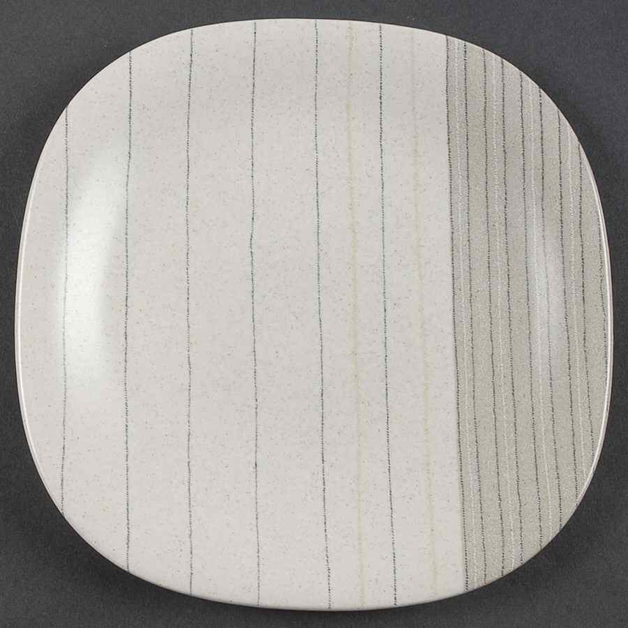 Gentry Grey Salad Plate by Mikasa-1