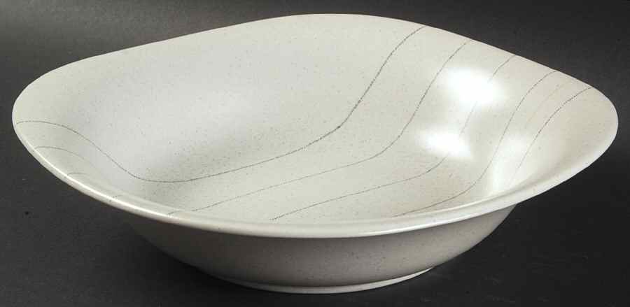 Gentry Grey 9" Round Vegetable Bowl by Mikasa-1