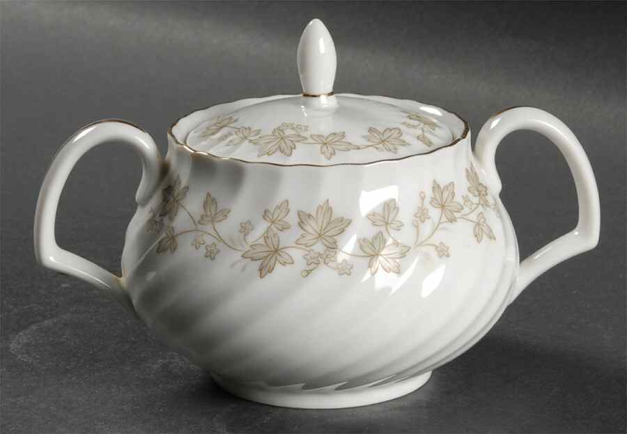 Geneve Sugar Bowl & Lid by Mikasa-1