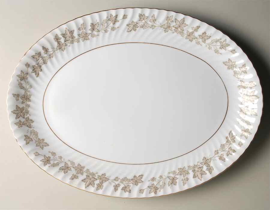 Geneve 16" Oval Serving Platter by Mikasa-1