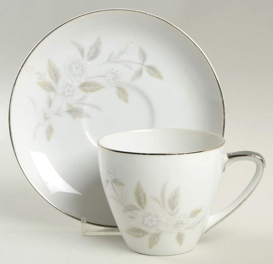 Georgina Flat Cup & Saucer Set by Mikasa-1