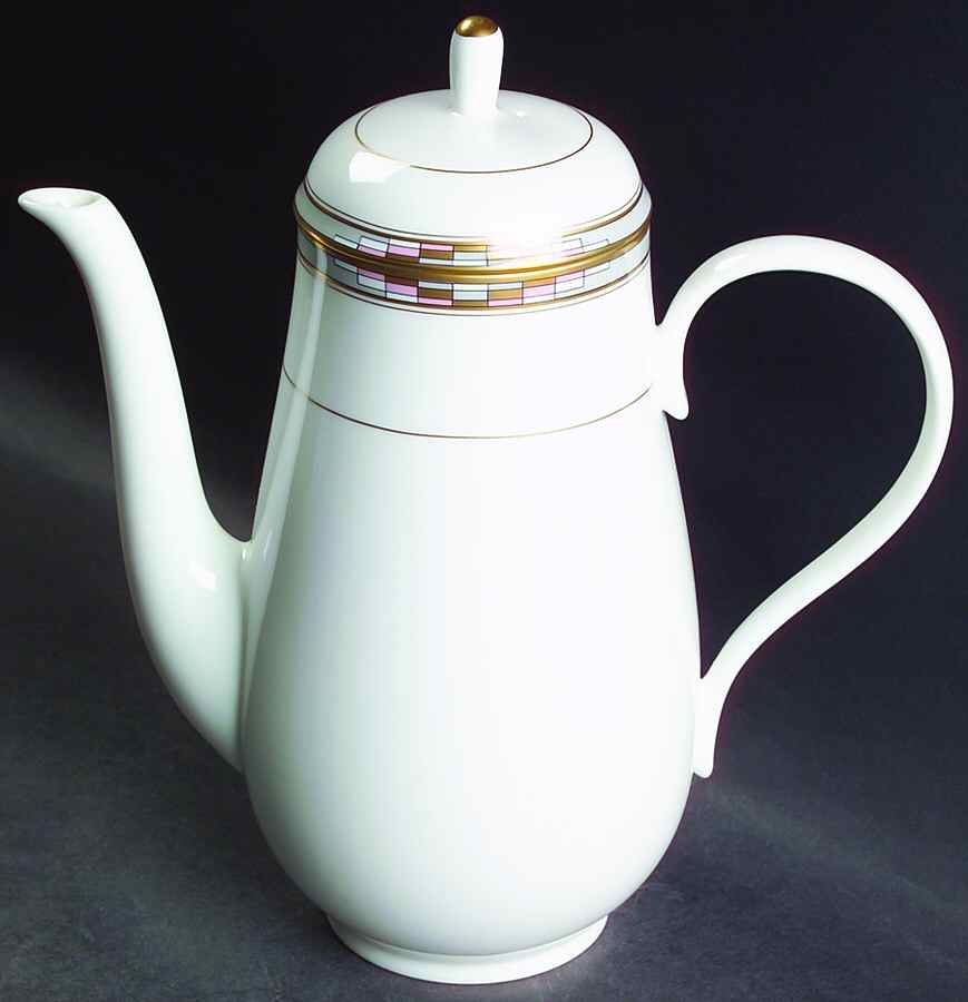 Gem Stone Coffee Pot & Lid by Mikasa-1