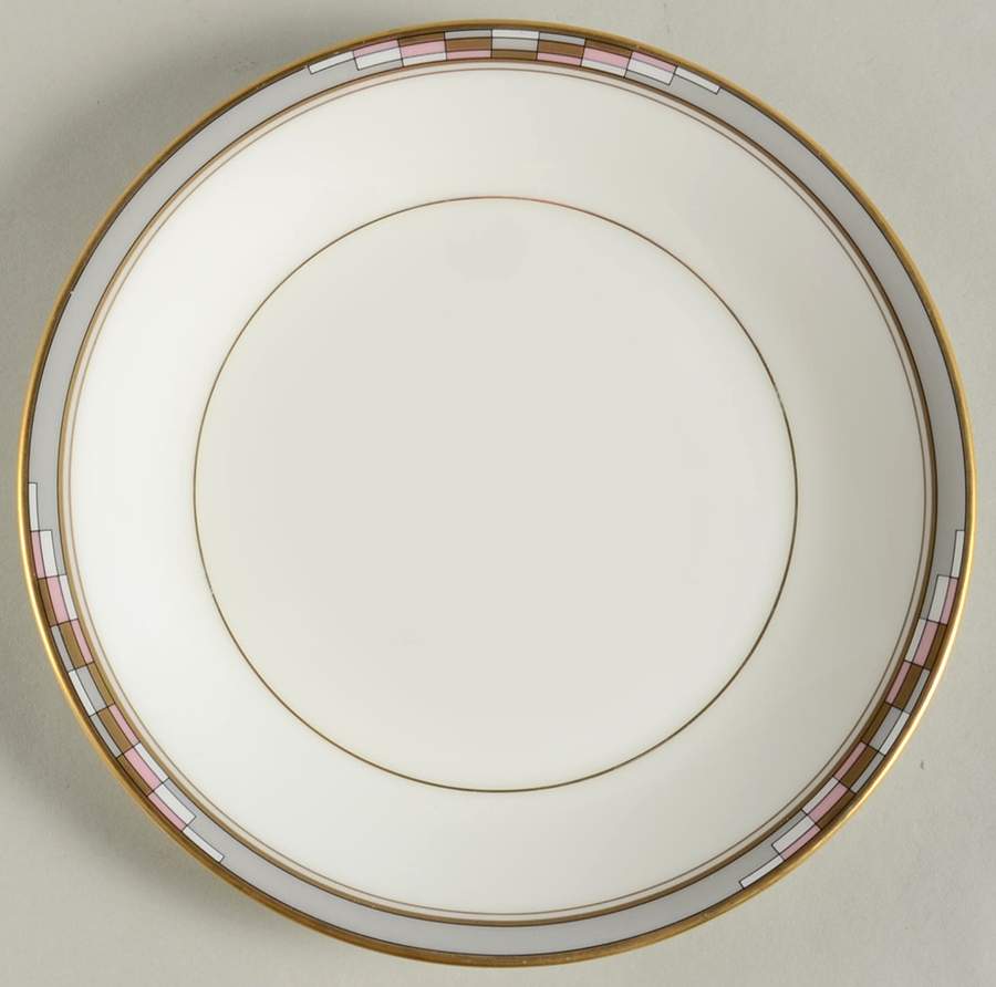 Gem Stone Bread & Butter Plate by Mikasa-1