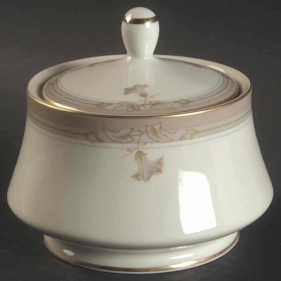 Gloria (L5505, Grand Ivory) Sugar Bowl & Lid by Mikasa-1