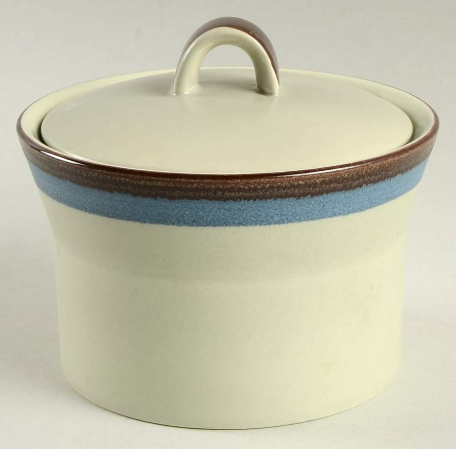 Gobi Sugar Bowl & Lid by Mikasa-1