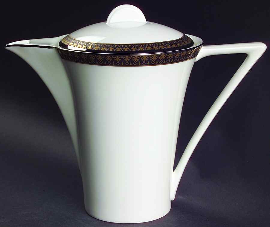 Gold Chain Coffee Pot & Lid by Mikasa-1