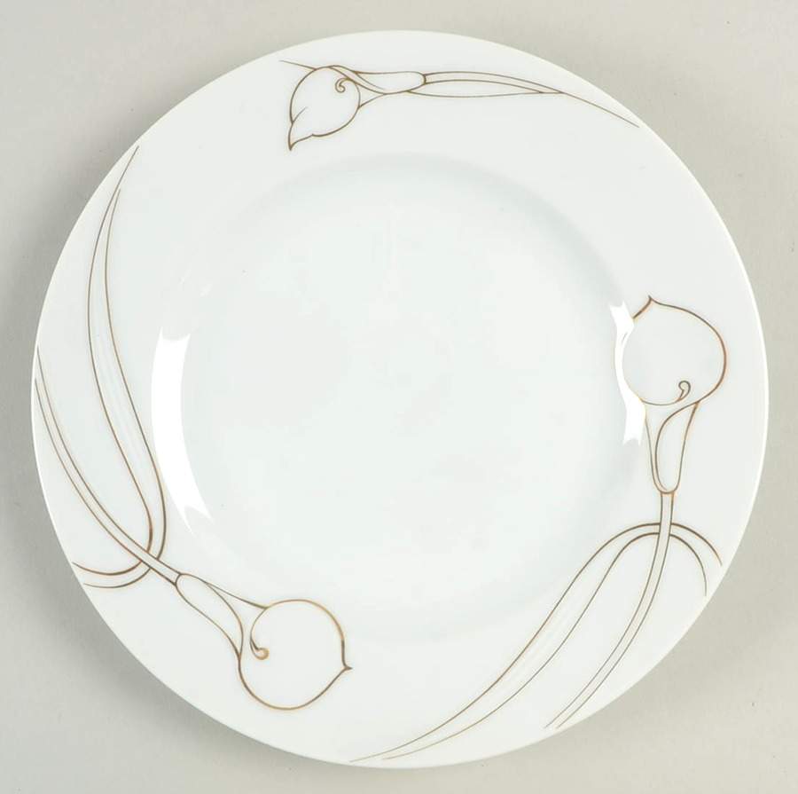 Gold Classic Salad Plate by Mikasa-1