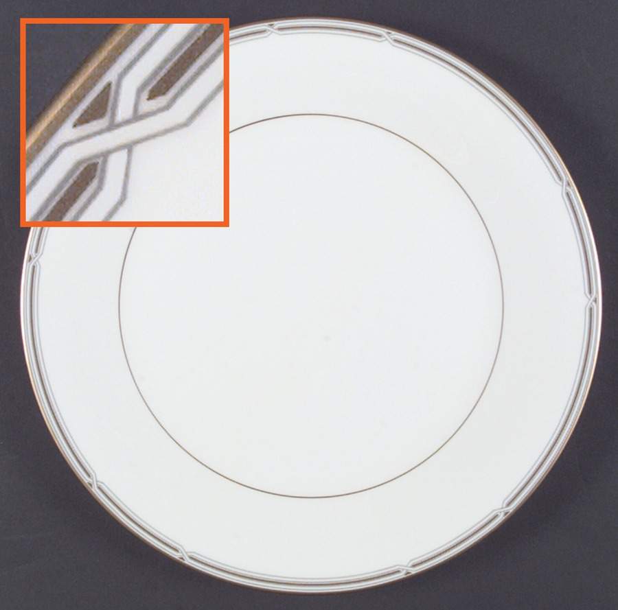 Gold Connection Dinner Plate by Mikasa-1