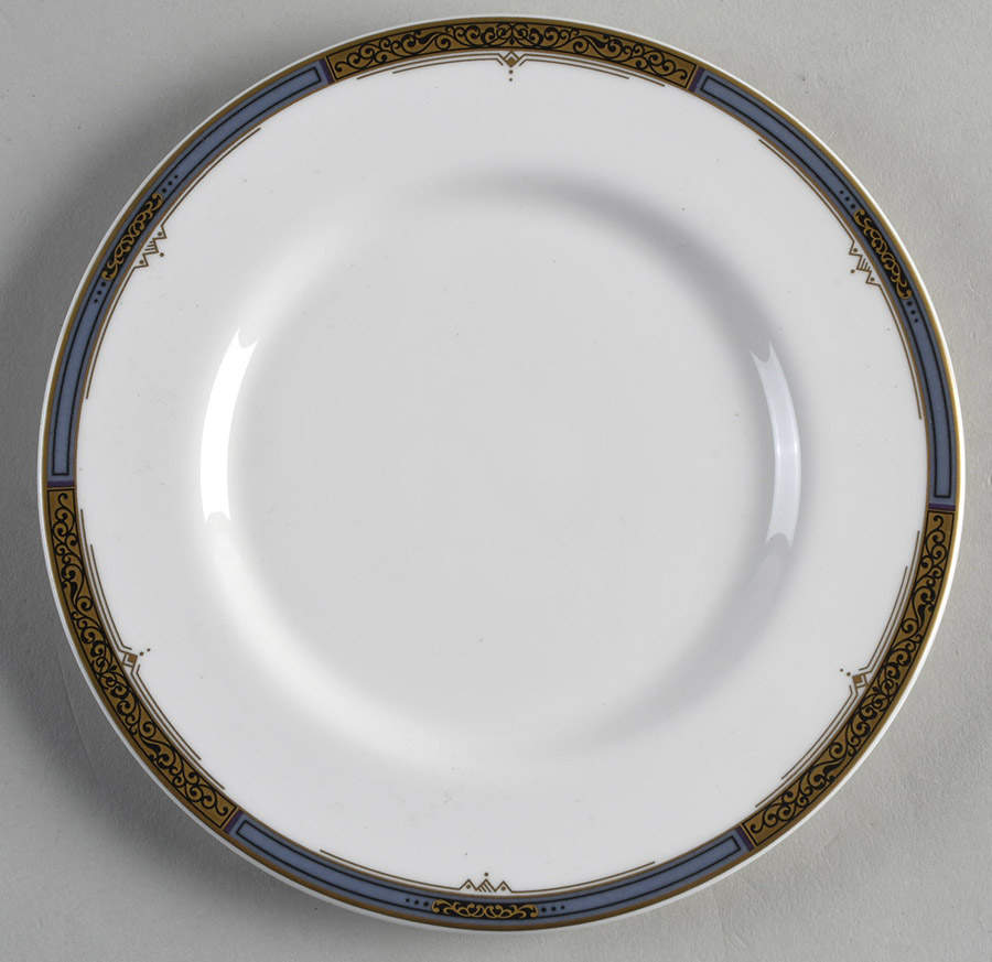 Golden Crest Bread & Butter Plate by Mikasa-1