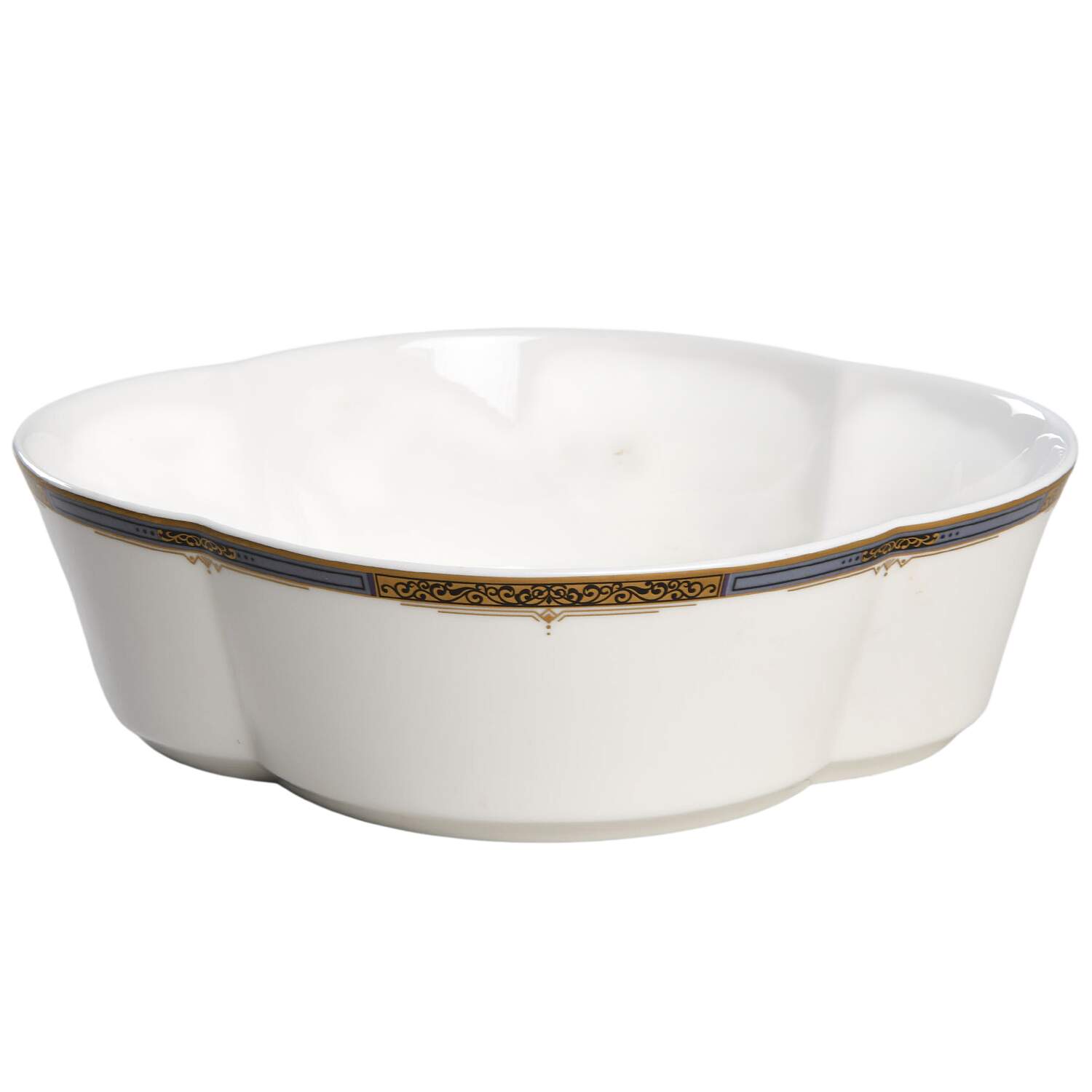 Golden Crest 9" Oval Vegetable Bowl by Mikasa-1