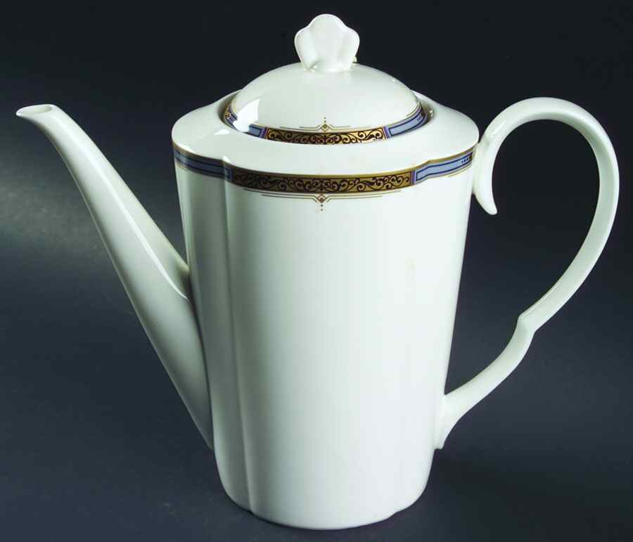 Golden Crest Coffee Pot & Lid by Mikasa-1