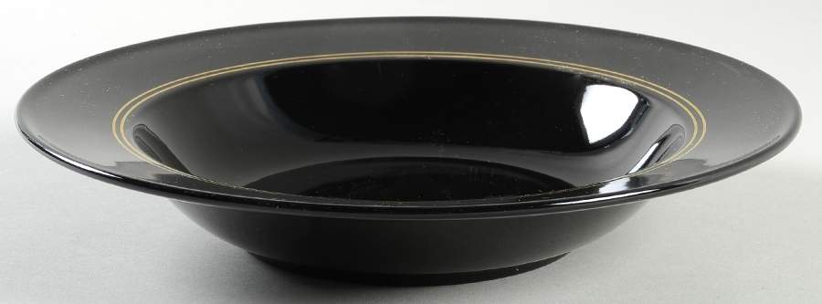 Gold Duet Large Rim Soup Bowl by Mikasa-1