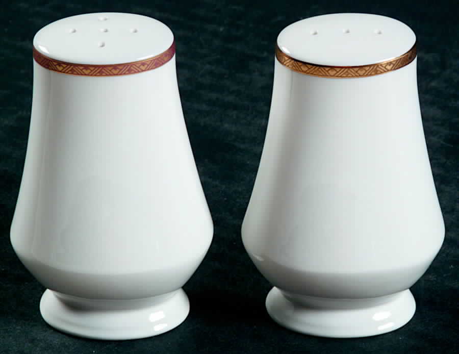 Golden Dynasty Salt & Pepper Set by Mikasa-1