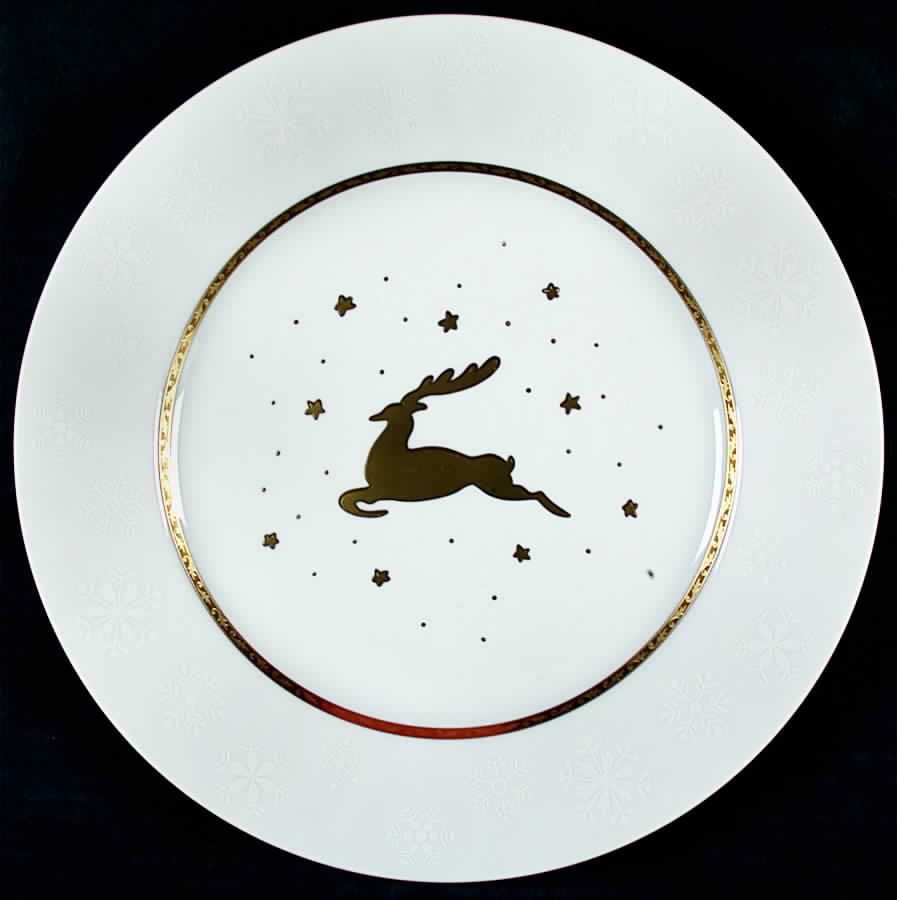 Golden Eve 12" Chop Plate (Round Platter) by Mikasa-1