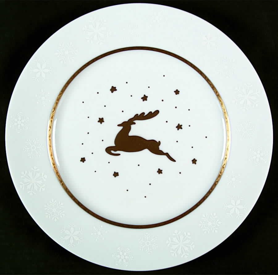 Golden Eve Dinner Plate by Mikasa-1